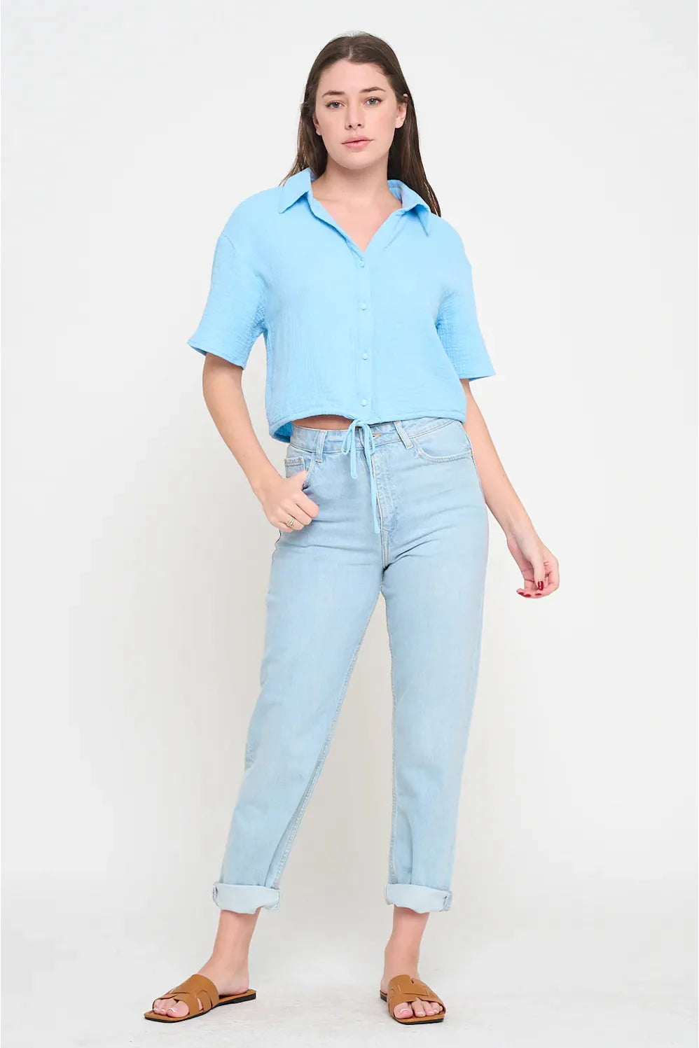Azure Whisper Shirt