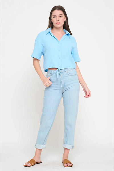 Azure Whisper Shirt