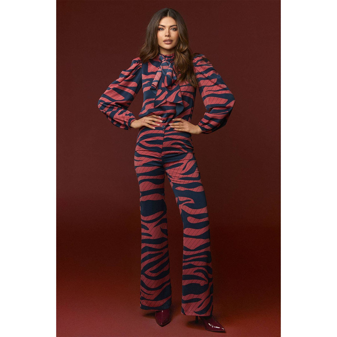 Pink Zebra Top