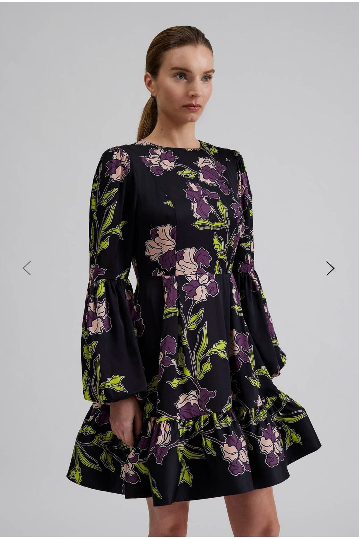 Jasmine Ruffled Mini Dress