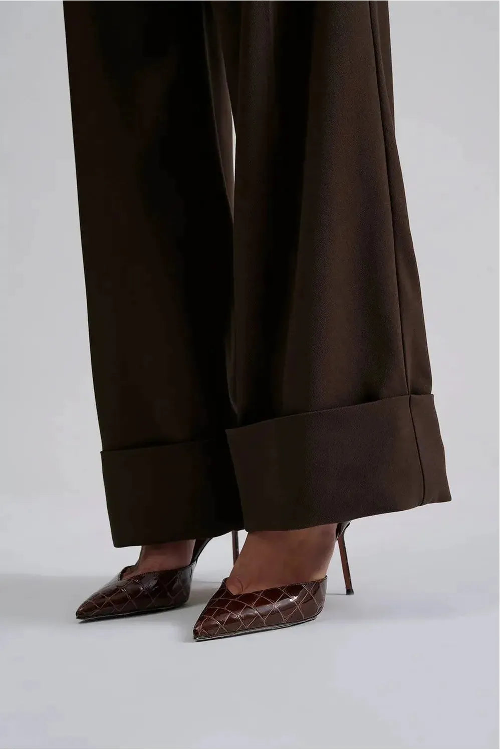 Jordyn Mid High Rise Wide Pants