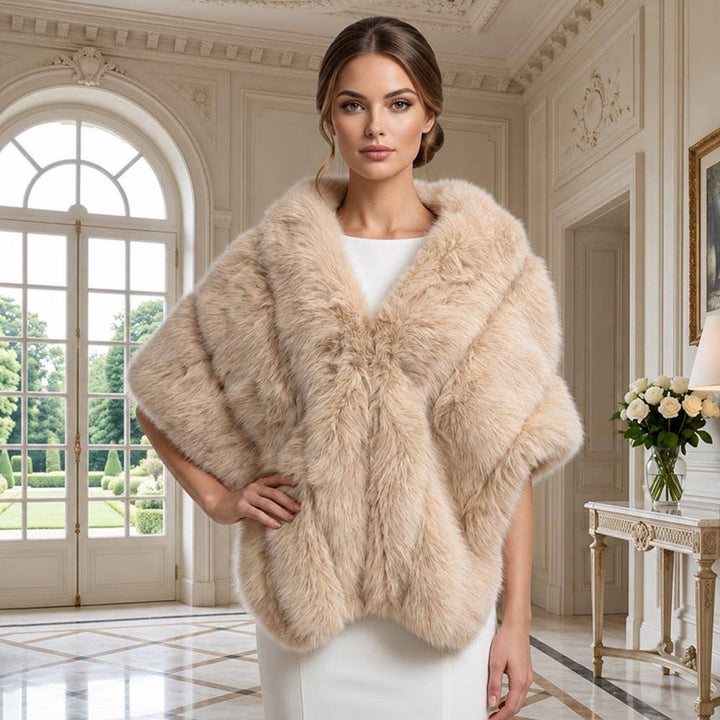 Luxe Faux Fur Wrap