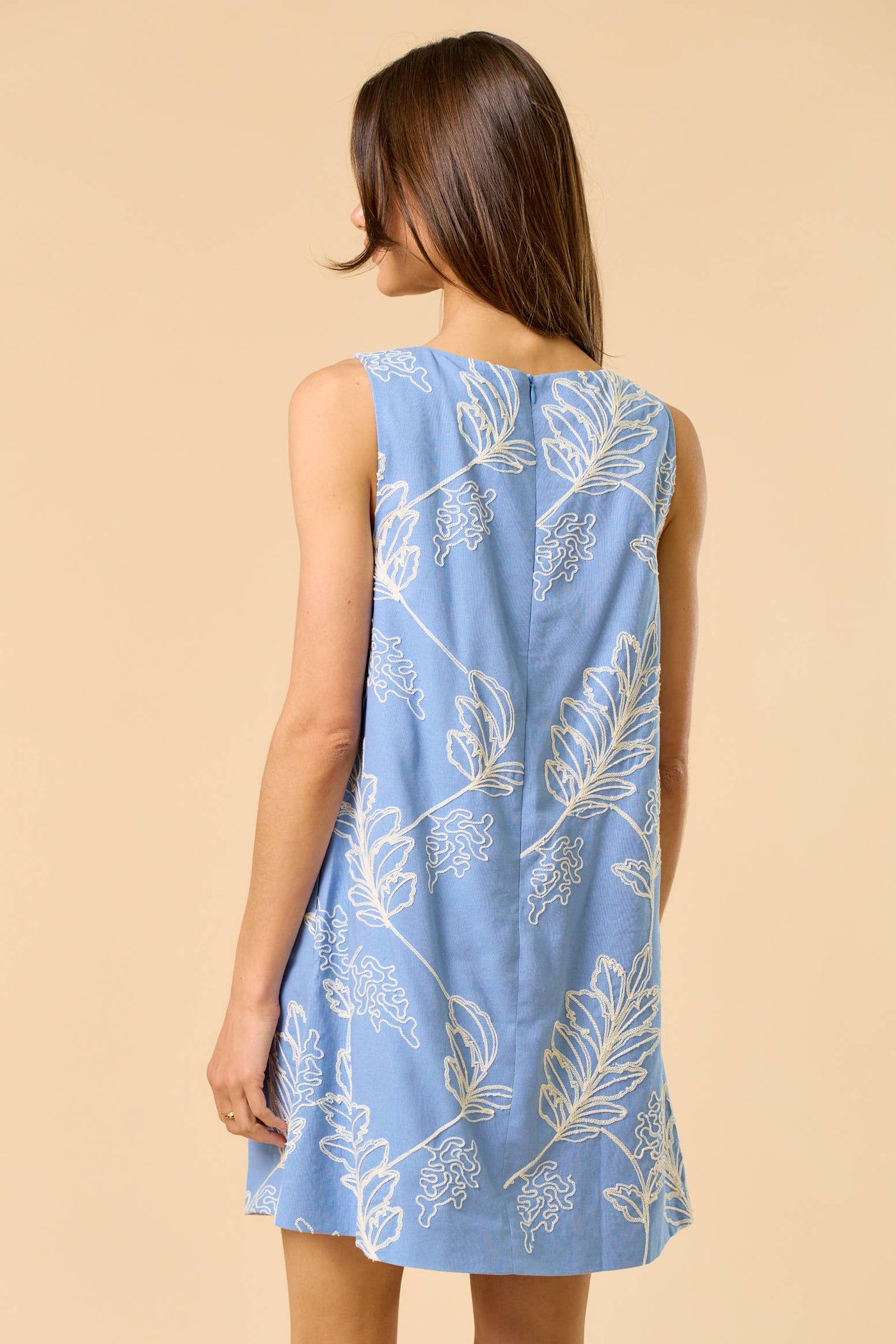 Carolina Blue Shift Dress