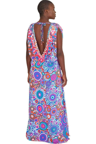 Venus Kaftan Sacred Water Print