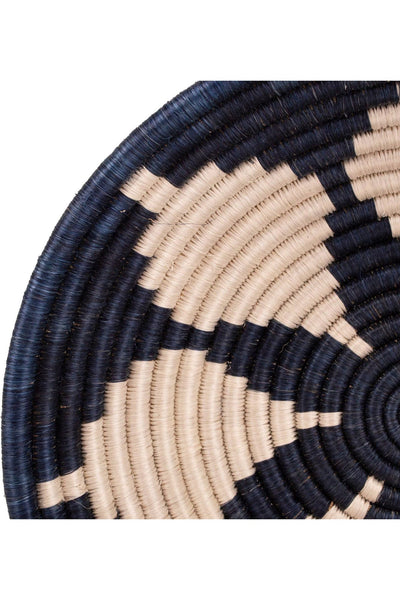 Coastal Woven Bowl - 12" Blue Night Hope