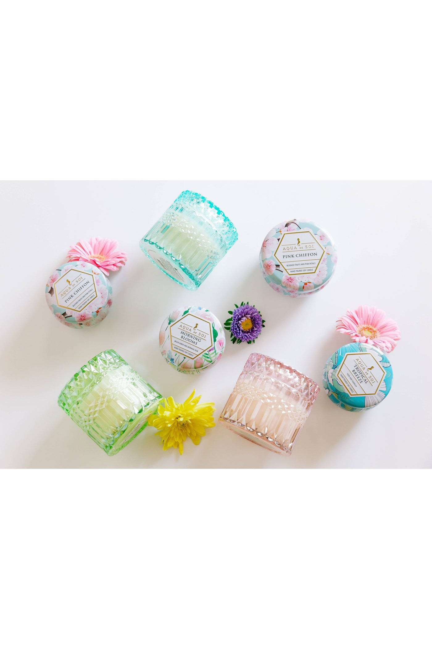 The SOi Company - Pink Chiffon 4oz Aqua De SOi Candle Tin