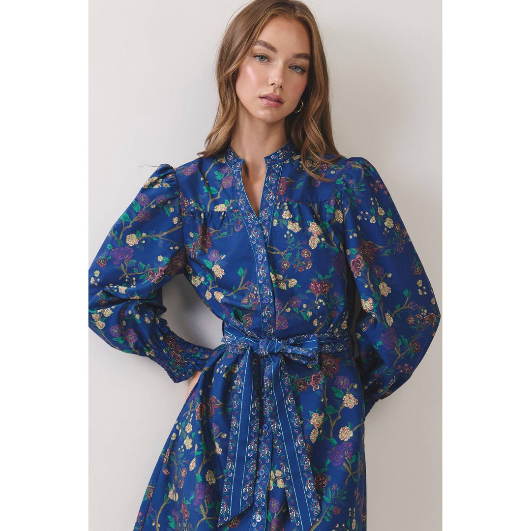 Tassel Trim Dress