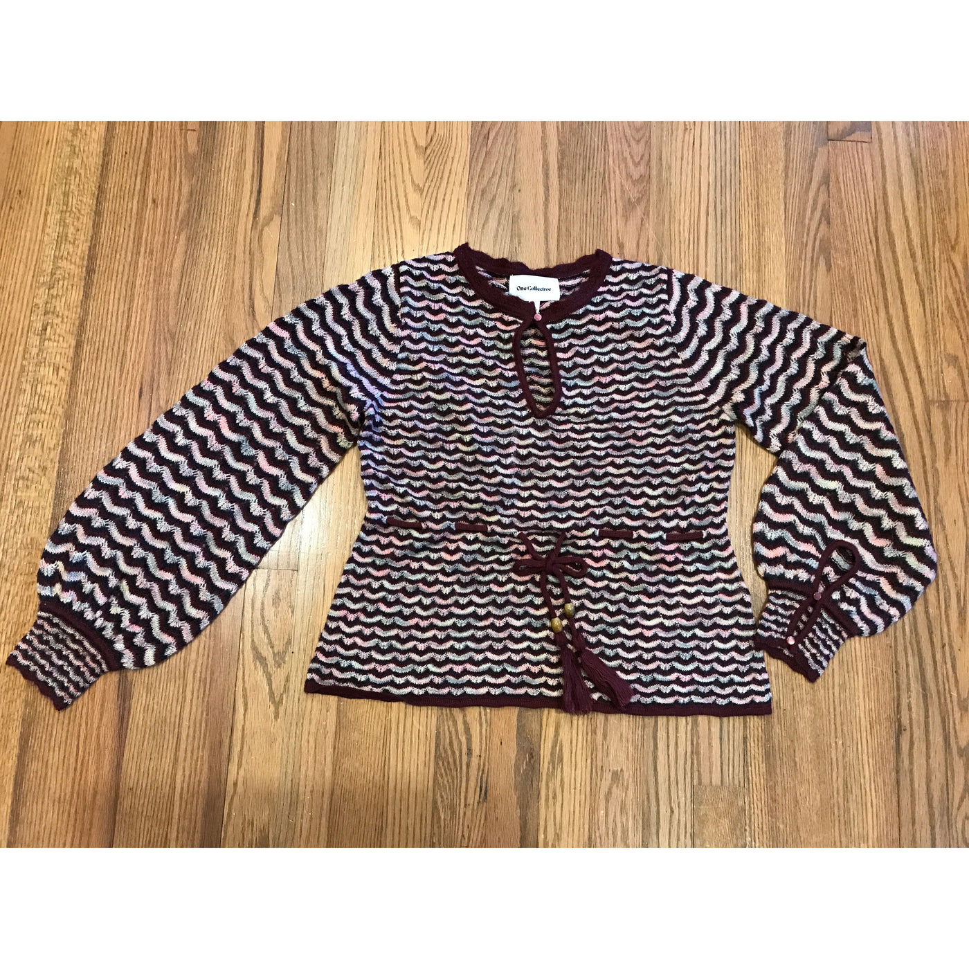 Keyhole Sweater Wine Tasting