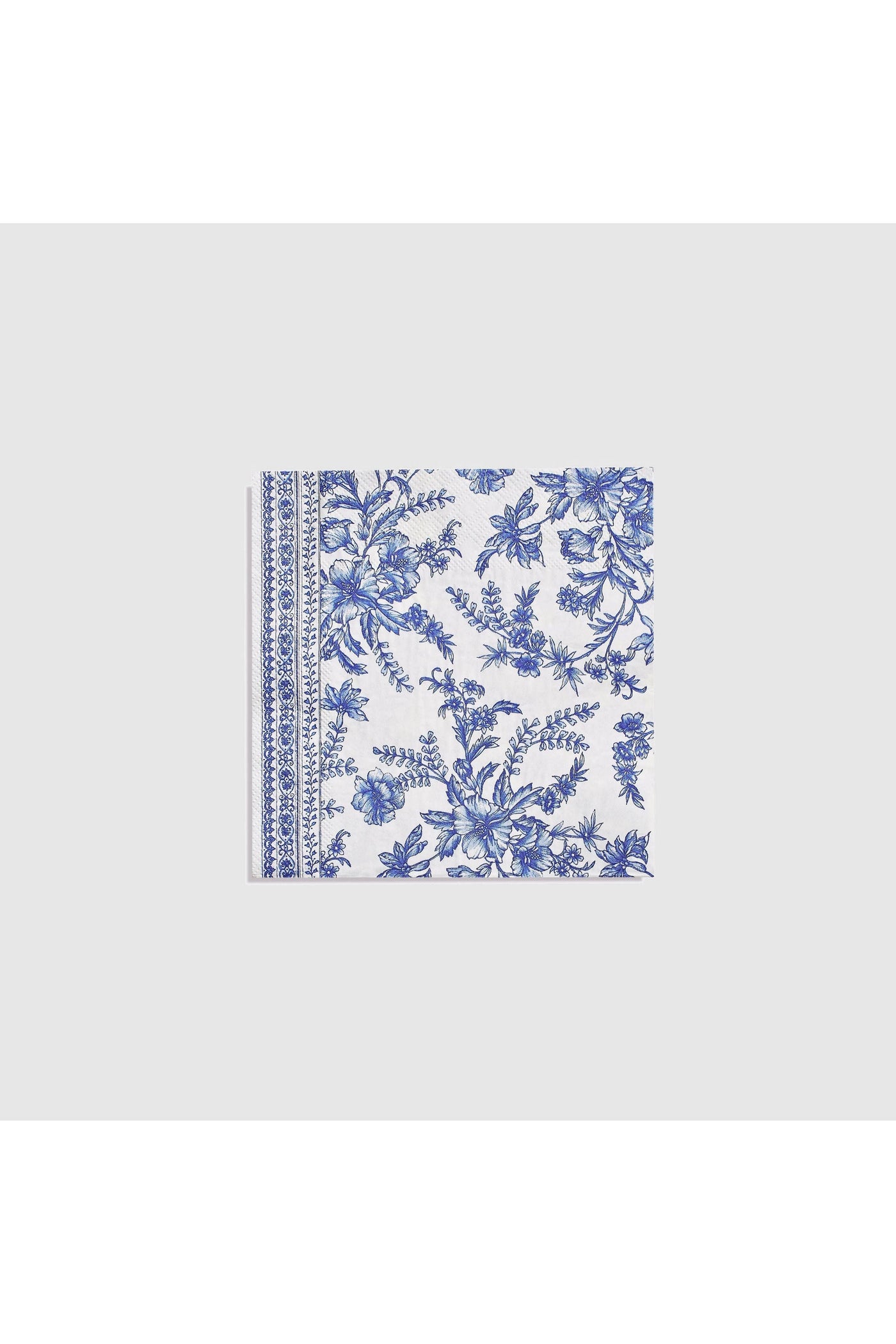 Coterie Party Supplies - Blue Toile Large Napkins (25 per pack)
