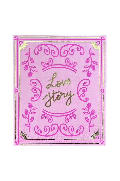 Jollity & Co. + Daydream Society - Book Club "Book Cover" Cocktail Napkins