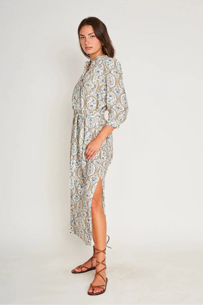 Cassie Mosaic Print Dress