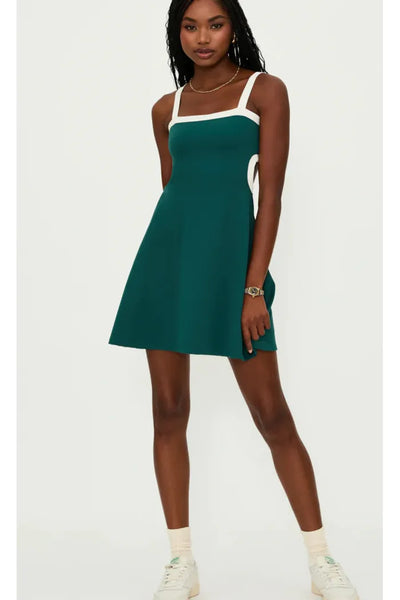 Sage Dress Pine Green