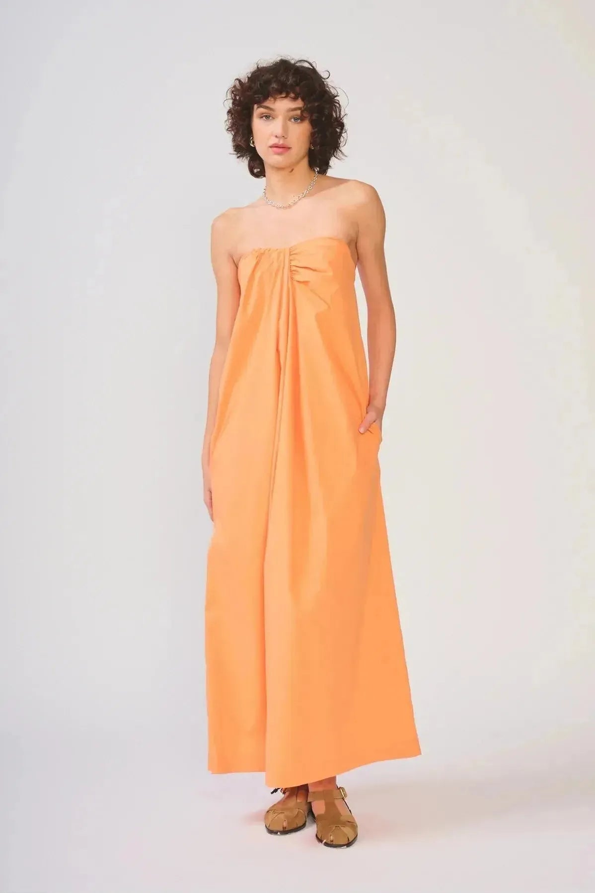Rosalyn Dress Nectarine