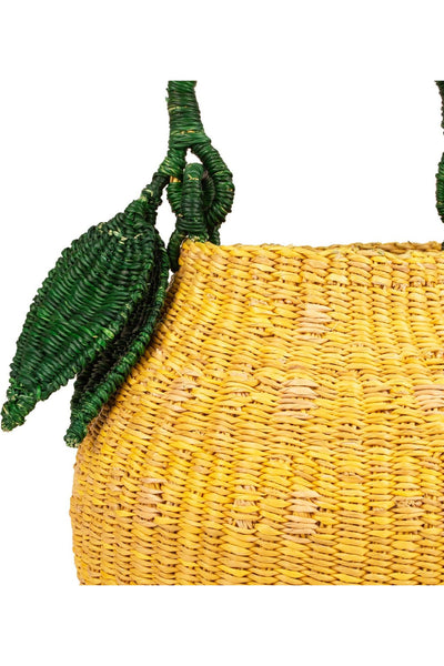 KAZI - Bloom Handbag - Lemon