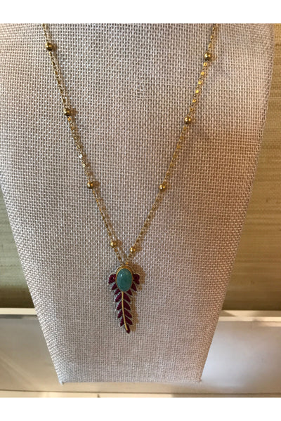Feather Necklace Nahua