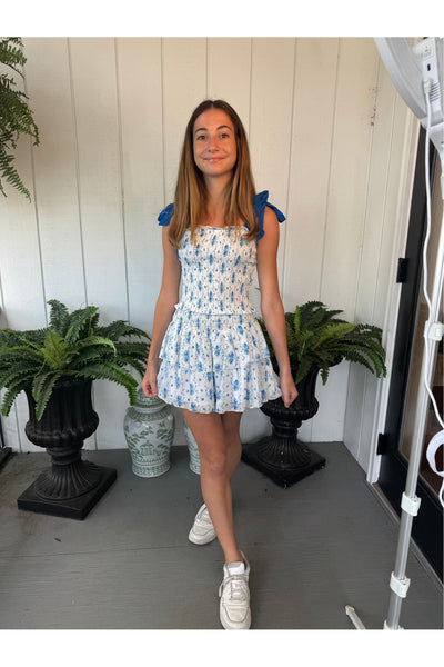Katie J Sunny Printed Top-Junior