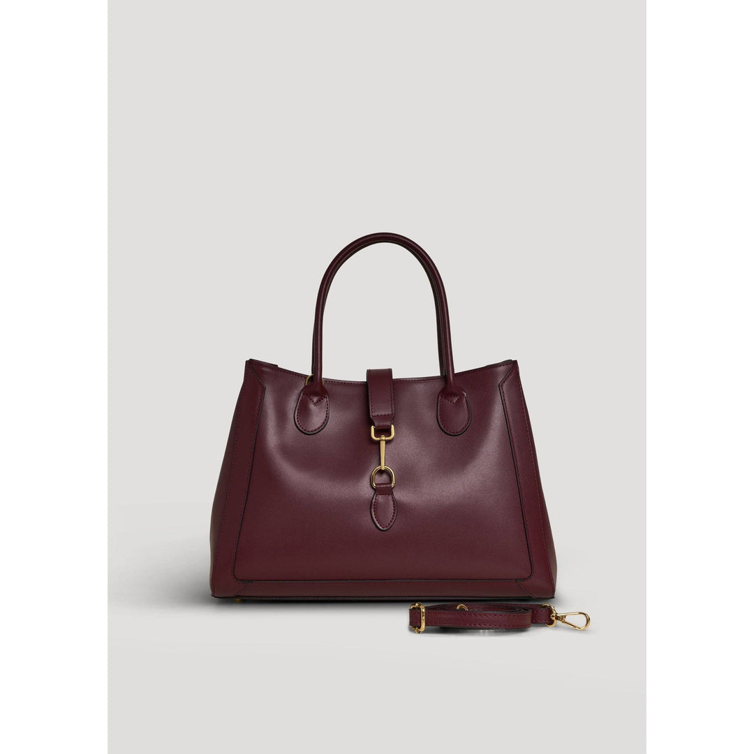 Chloe Bag in Burgundy Brushed Leather