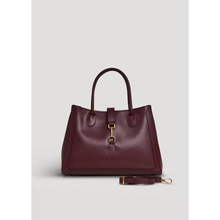 Chloe Bag in Burgundy Brushed Leather