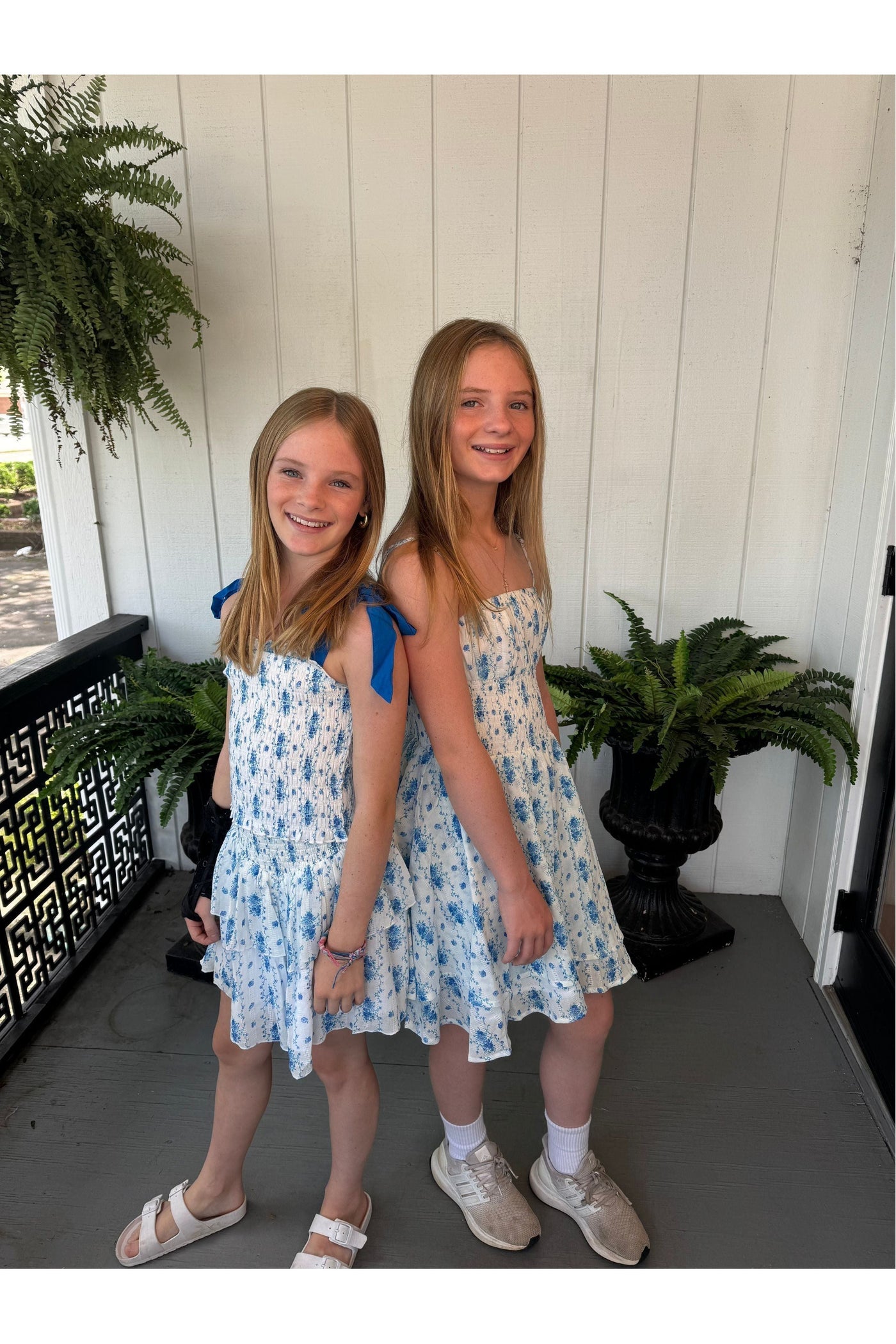 Katie J Brooke Santorini Print Skirt-Junior