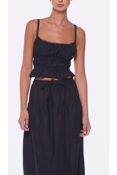 Riley Maxi Skirt Black