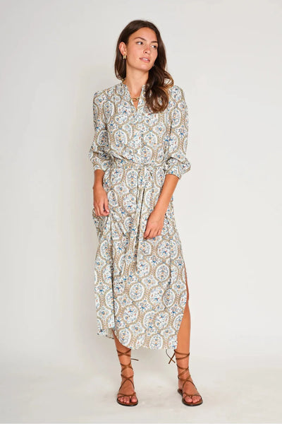 Cassie Mosaic Print Dress