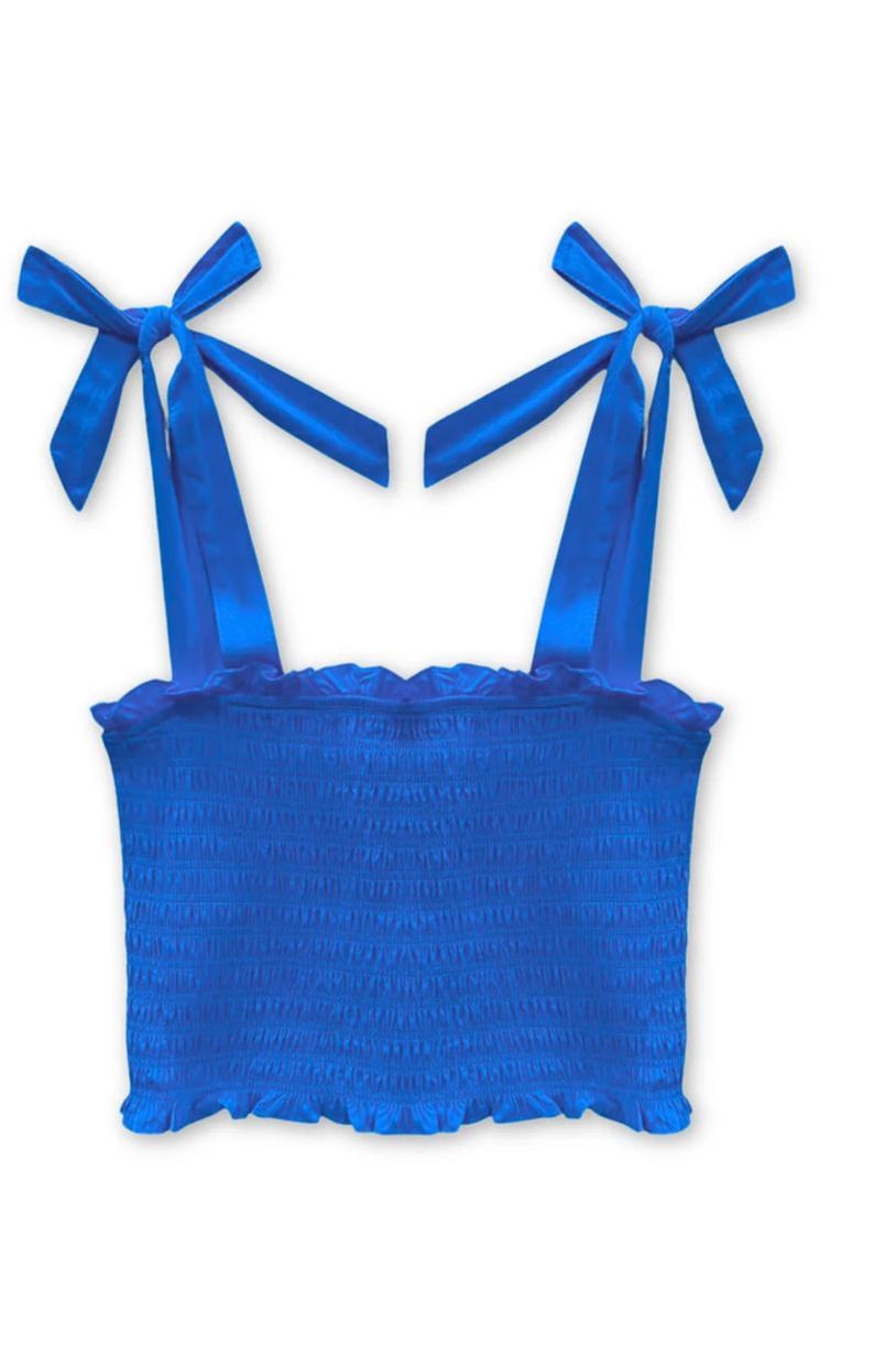 Katie J Sunny Solid Top-Junior
