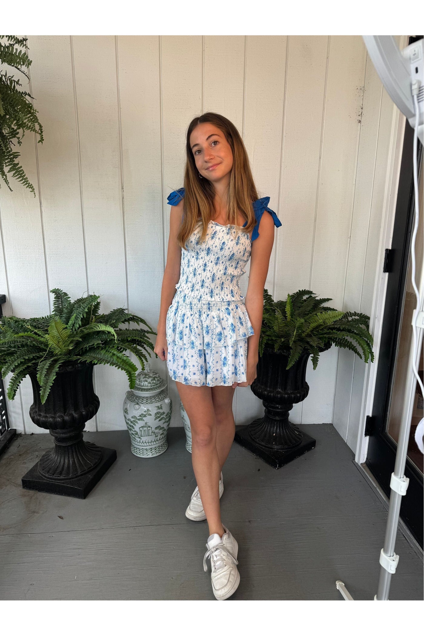 Katie J Sunny Printed Top-Junior