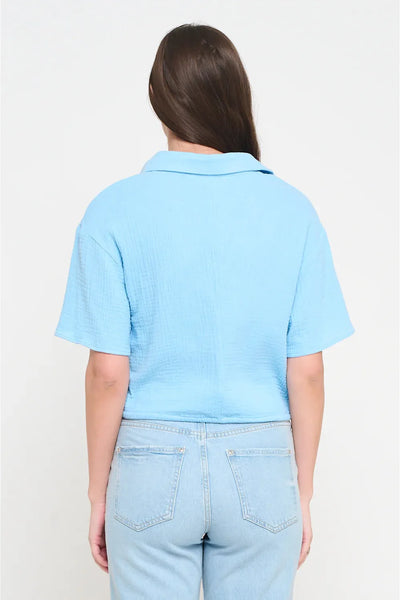 Azure Whisper Shirt