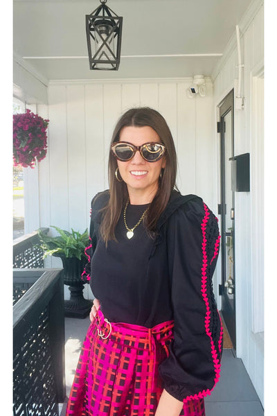 Kacey Lace Sweatshirt