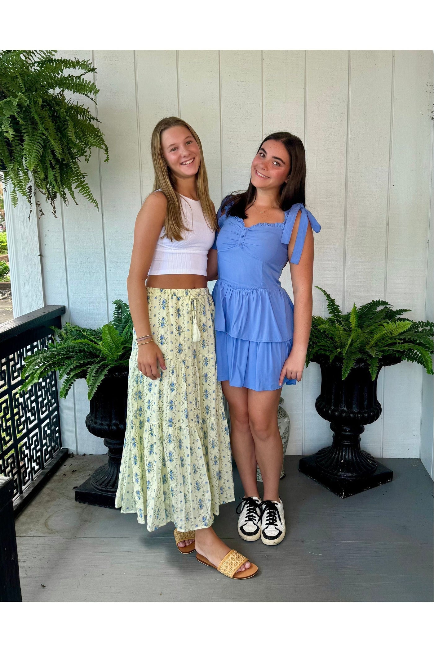 Junior Esme Printed Maxi Skirt