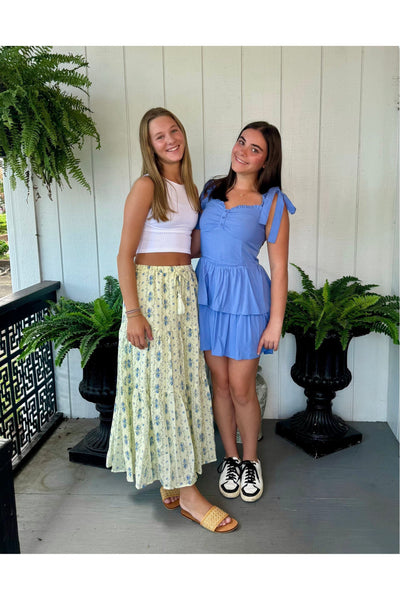 Junior Esme Printed Maxi Skirt