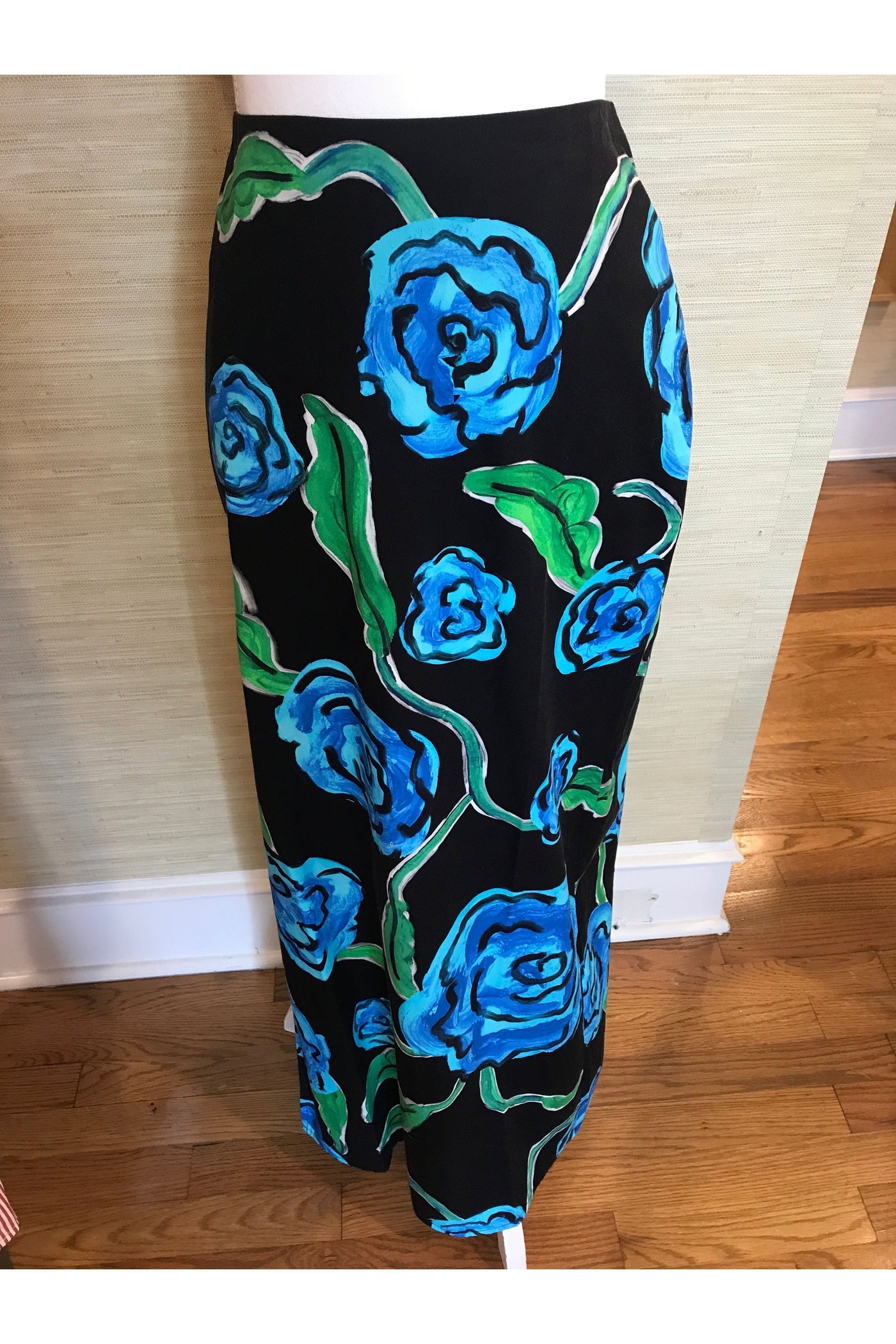 Polen Print Pencil Skirt