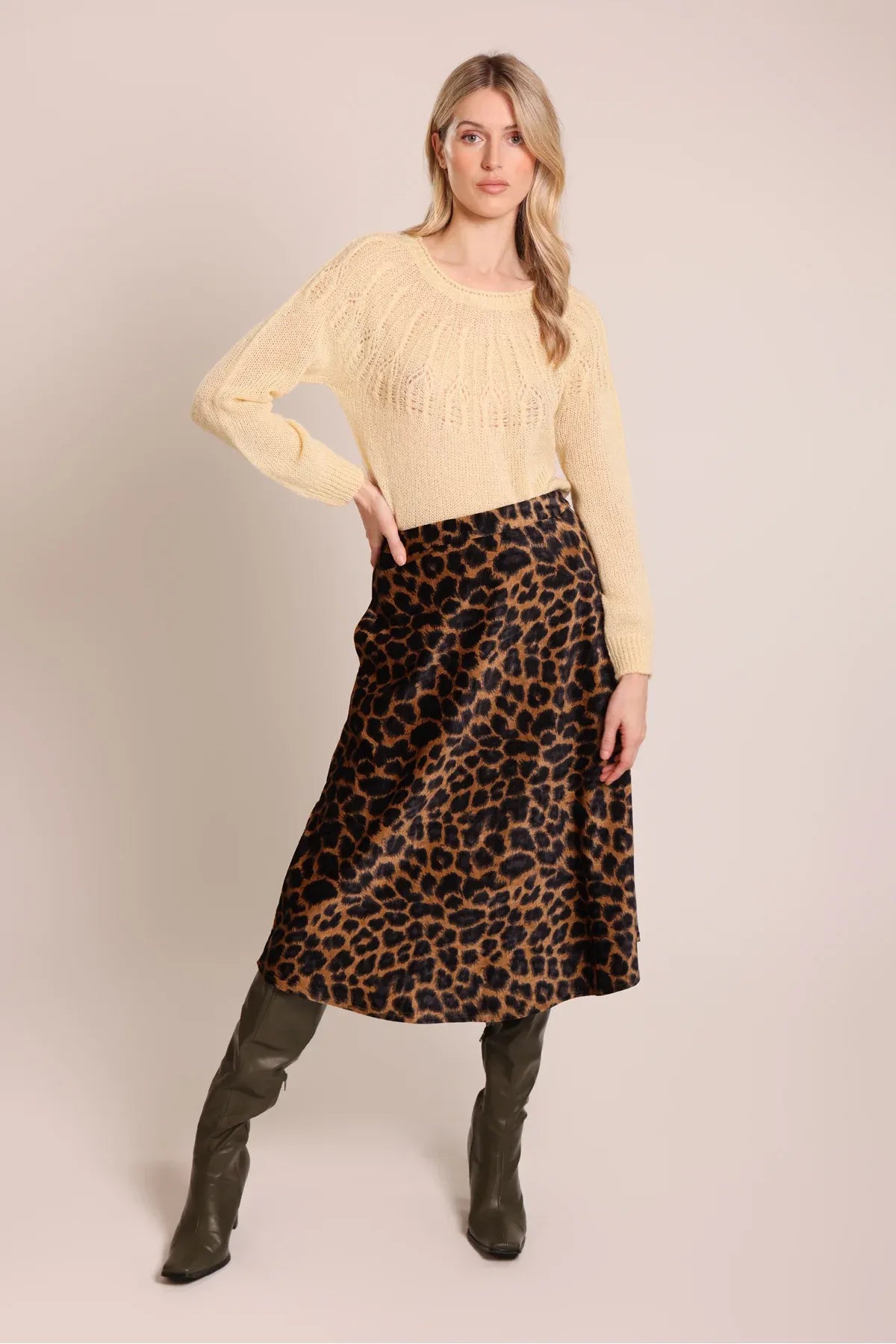 Leopard Skirt