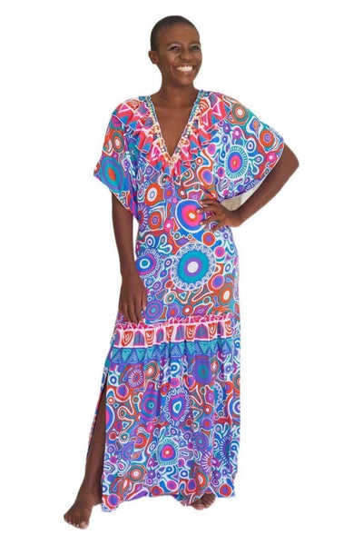 Venus Kaftan Sacred Water Print