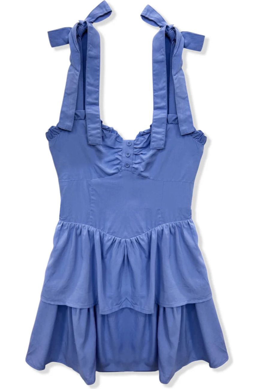 Mason Dress-Periwinkle