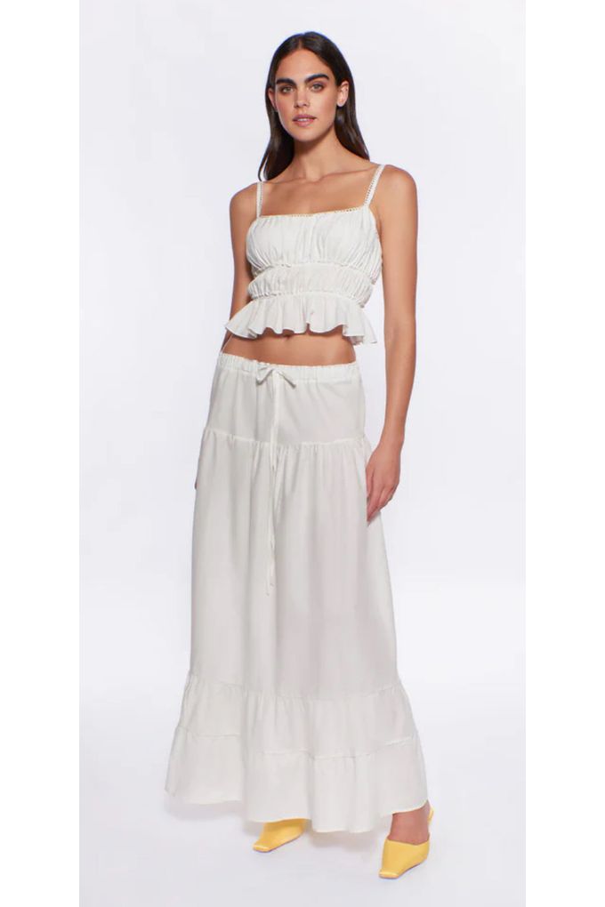 Amelia Top White
