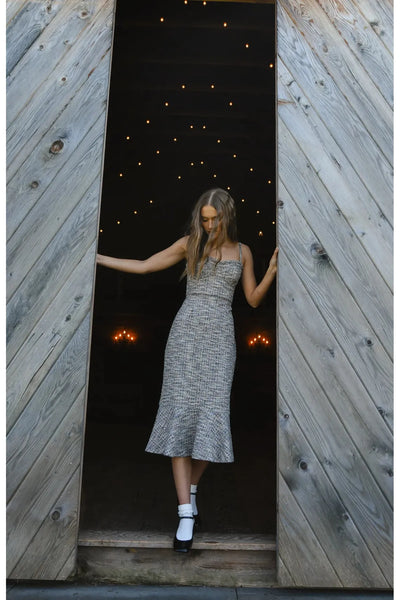 Selene Tweed Dress