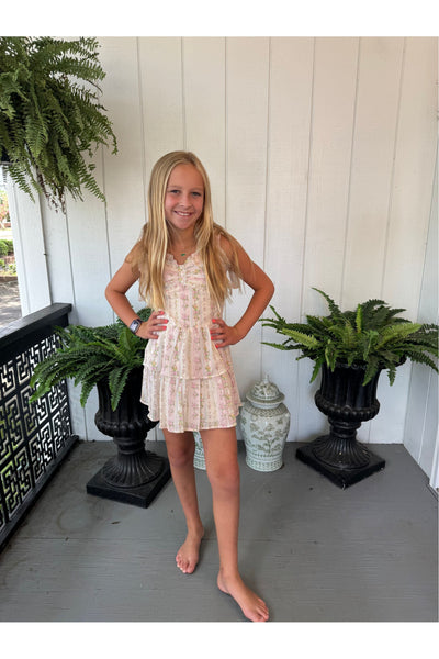 Katie J Jr Mason Print Dress