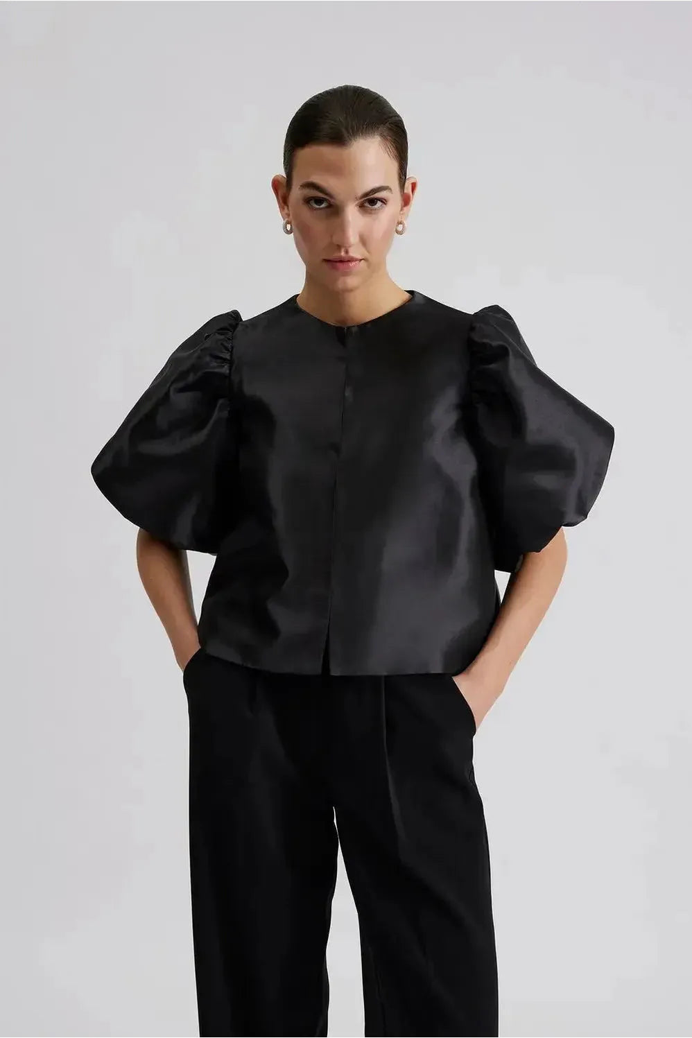 Cleo Blouse- Black