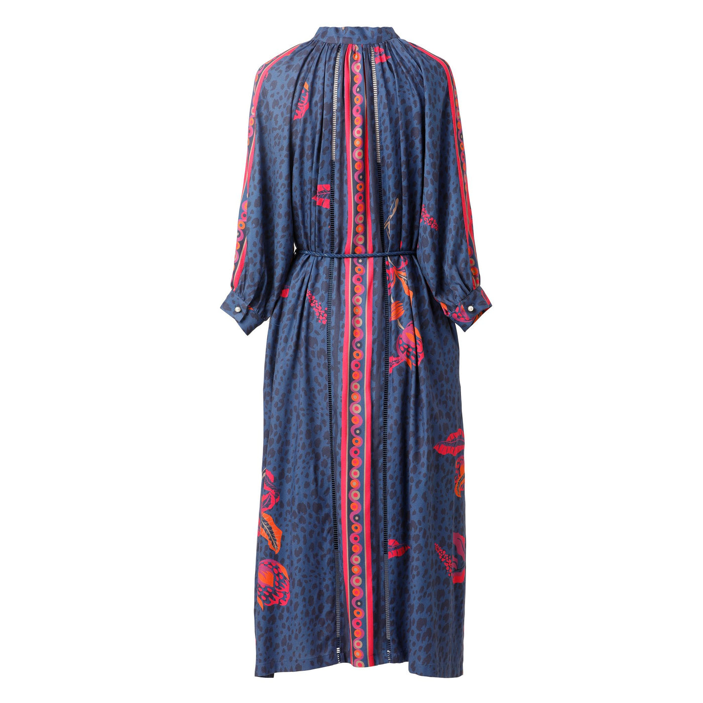 Melody Dress-Navy Multi
