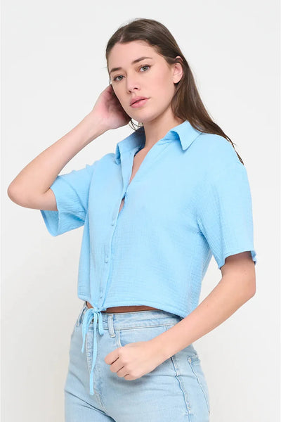 Azure Whisper Shirt