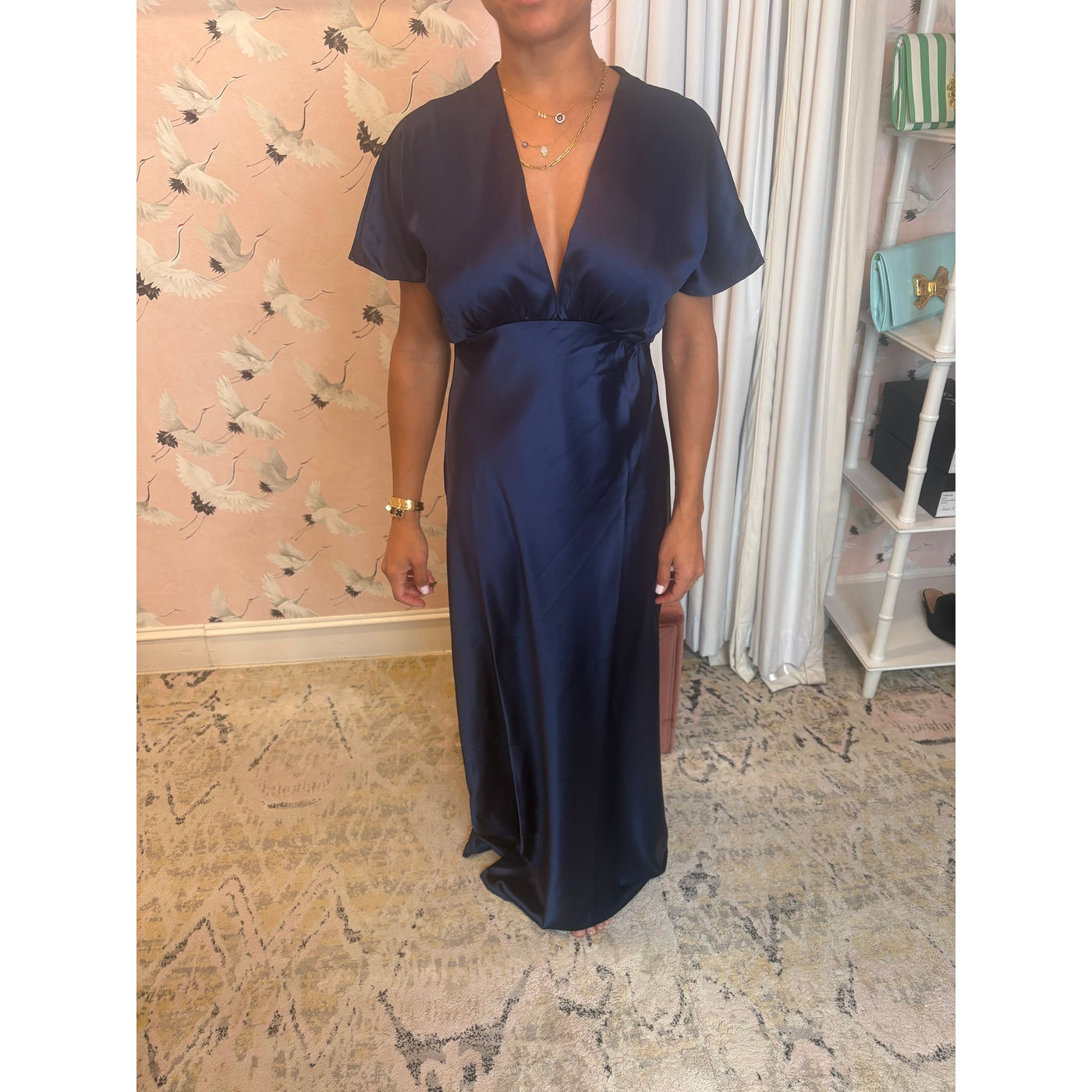 Navy Party Dress