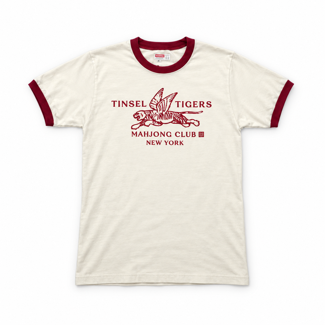 Tinsel Tigers Ringer T-Shirt