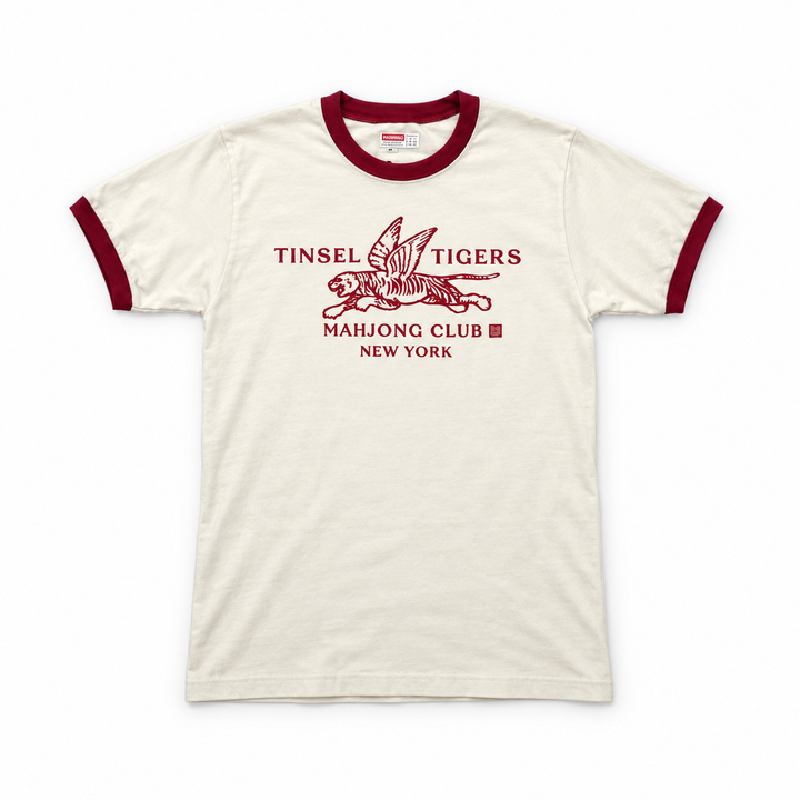 Tinsel Tigers Ringer T-Shirt