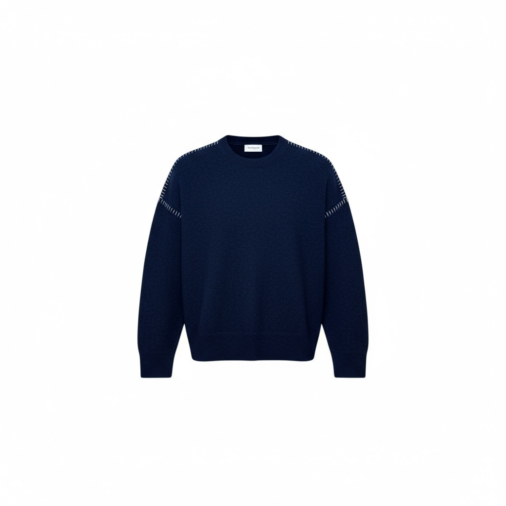 Washed Navy Sweater