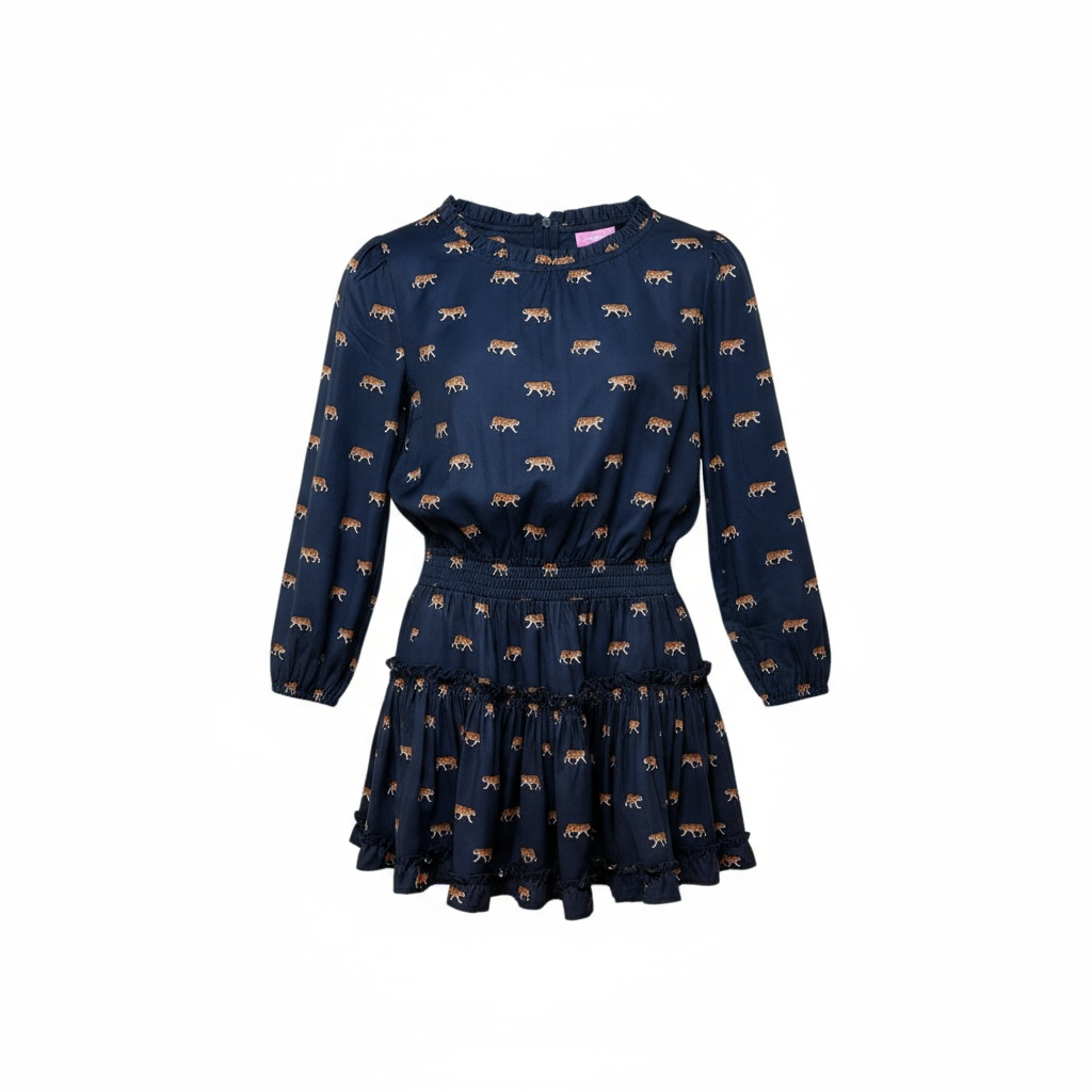 Freda Mini Tiger Print Dress