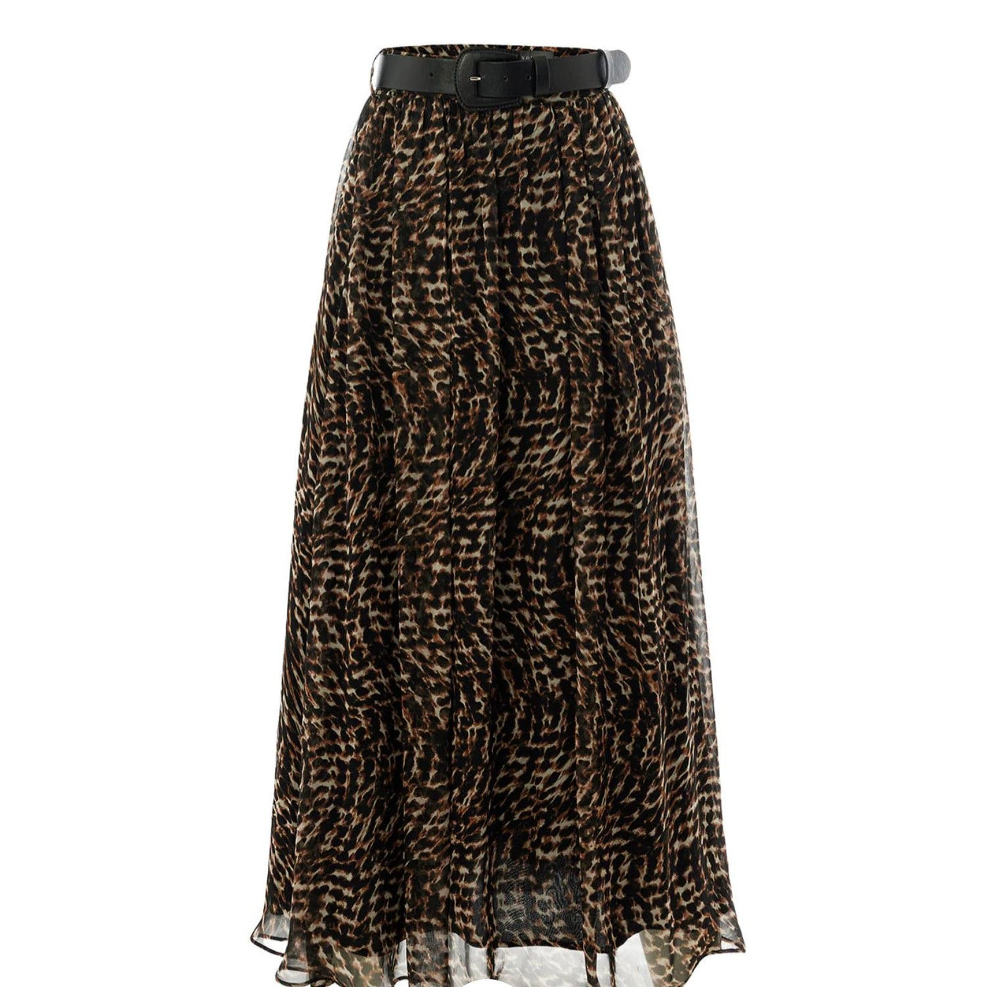Teresa Printed Chiffon Midi Skirt
