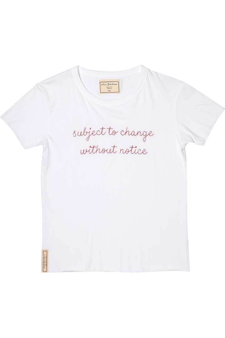 Subject to Change Without Notice Tee