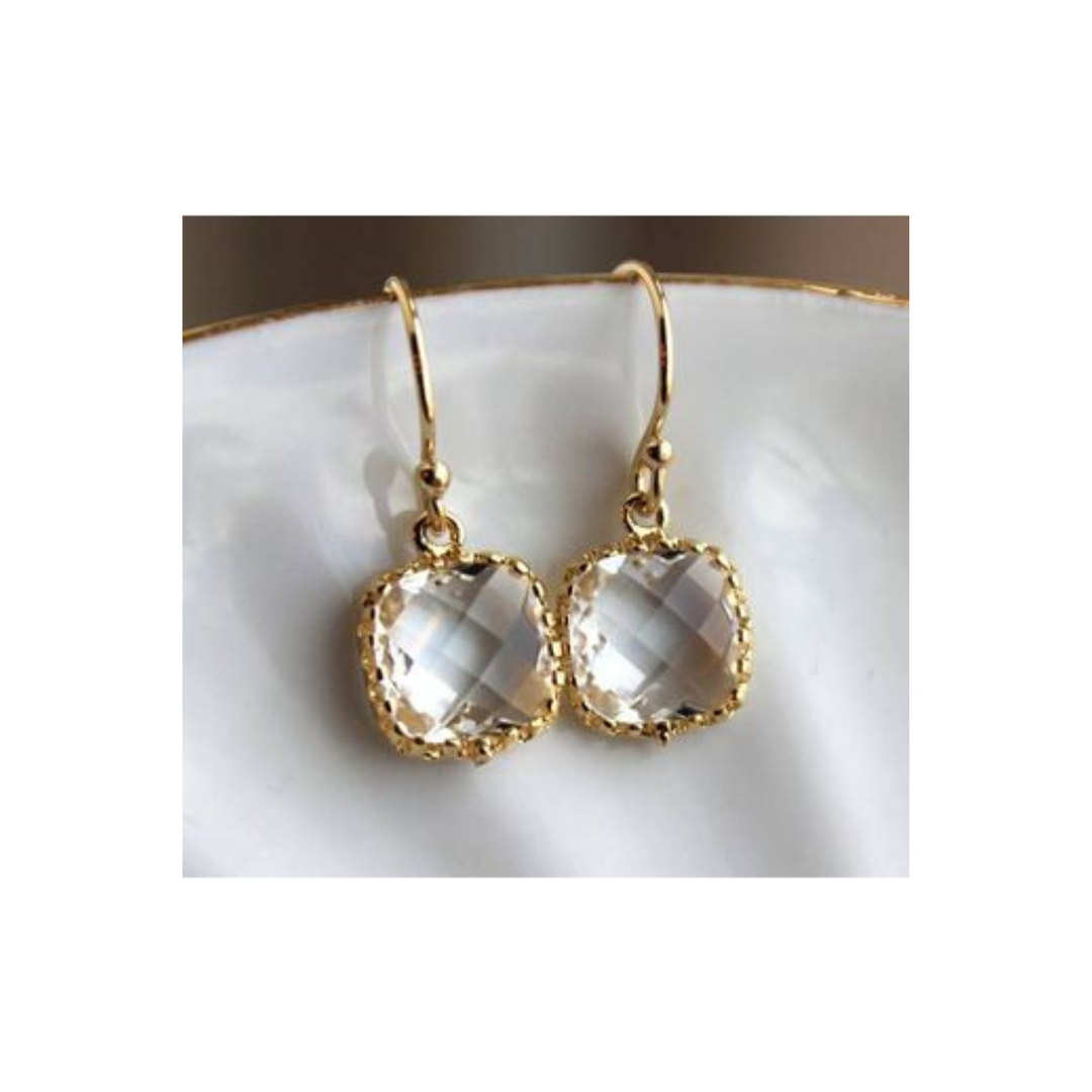 Dainty Crystal Earrings