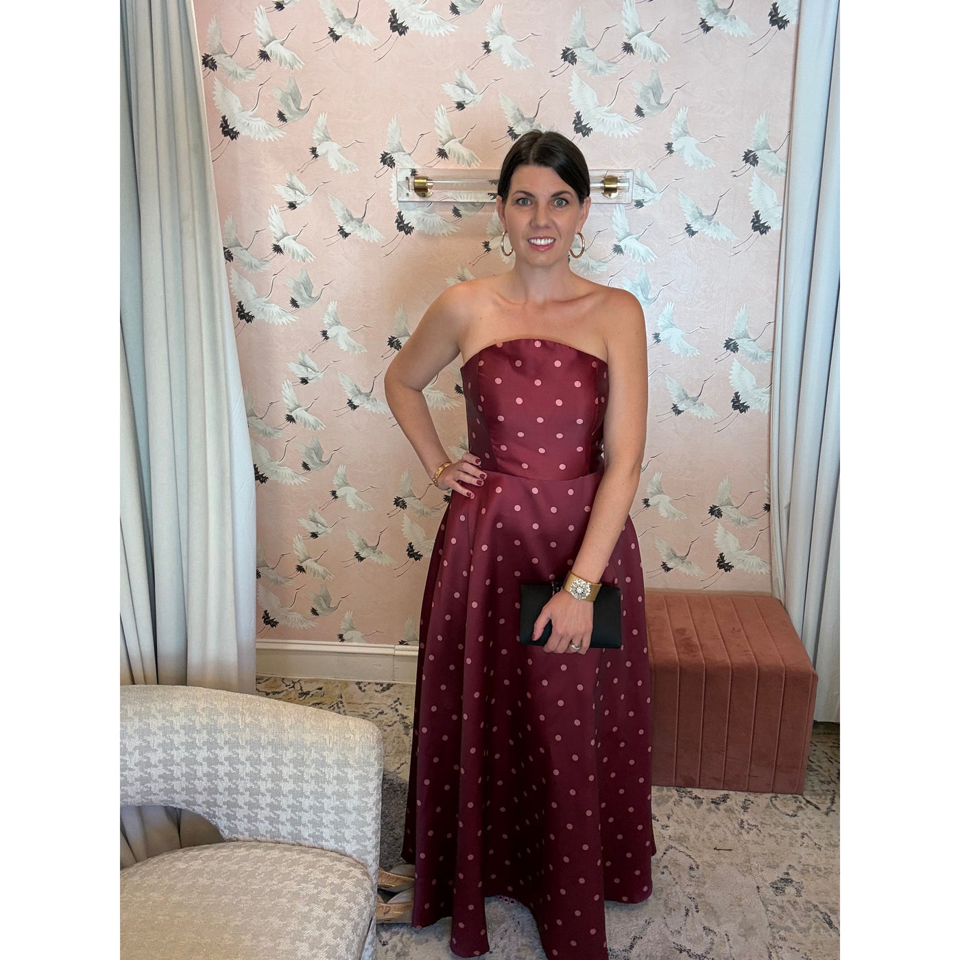 Victoria Polka Dot Dress